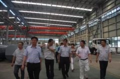 黃陂區(qū)領(lǐng)導視察程力重工汽車產(chǎn)業(yè)園區(qū)